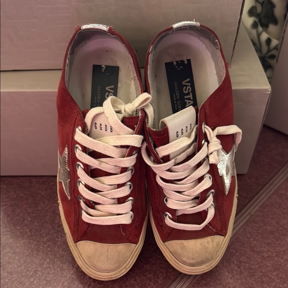 Golden Goose Red VSTAR2 sneakers for Women 37